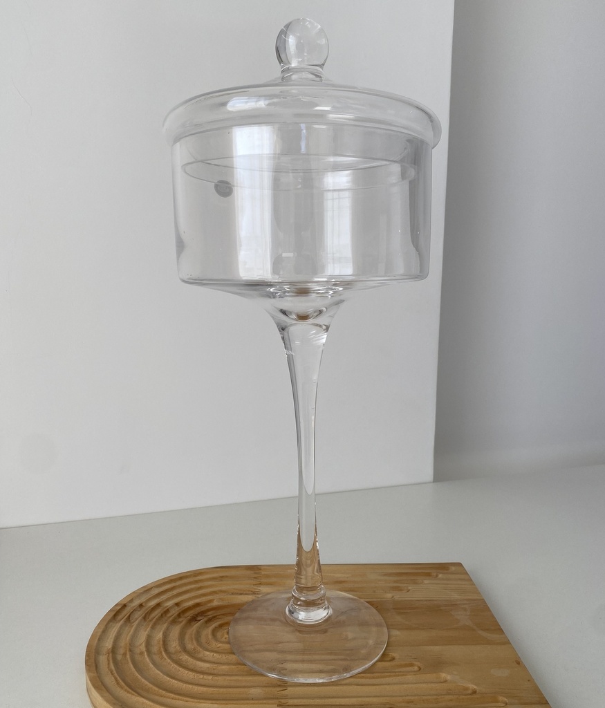 17*41cm love pot à biscuits a pied