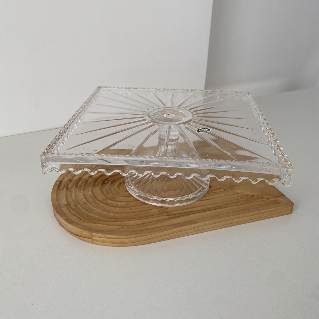 25x11 cm linea Présentoir à gâteaux  a pied