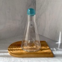 15,5*28 CM ball carafe avec bouchon coloré