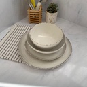 Service A Table 24 Pieces Blanc