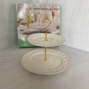 Porte Gateaux 2Pcs