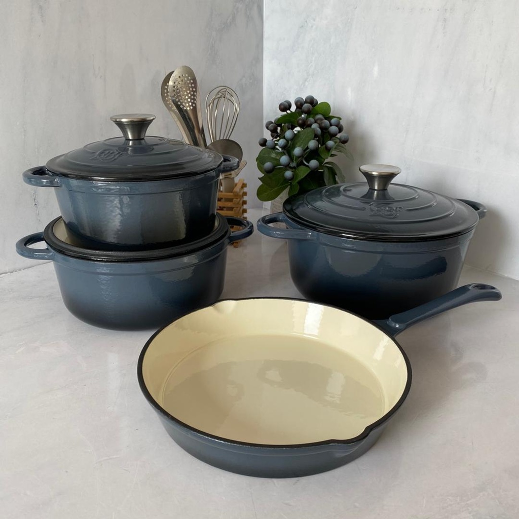 BATERIE FONT 4 PCS GRIS FONCE