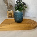 Sunflower Verre Forme Basse Bleu