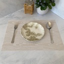 Assiette A Dessert Beige 19Cm