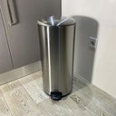 Poubelle A Pedale Inox 30 L