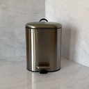 Poubelle rectangulaire Inox 5L 