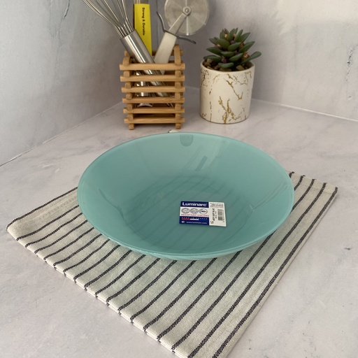 [L1124] Arty Soft Blue Assiette Creuse