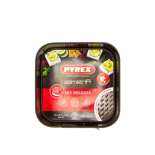 [as24bs0] Asimetria Moule A  Charniere Carre 24Cm