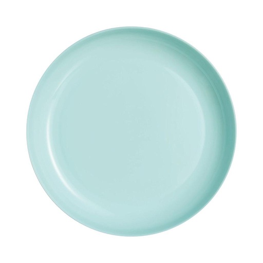 [p6386] Friends time assiette couscous turquoise 25cm