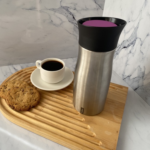 [9142-131] Carafe Isolante Click Drink 0.4L Blackberry