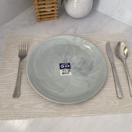 [P9908] Diwali Granit Marbre Assiette Plate 25Cm