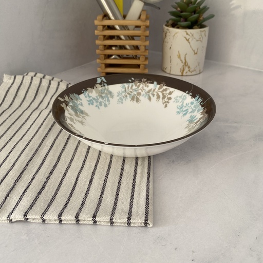 [N8963] Foliage Essence Assiette Creuse 23Cm
