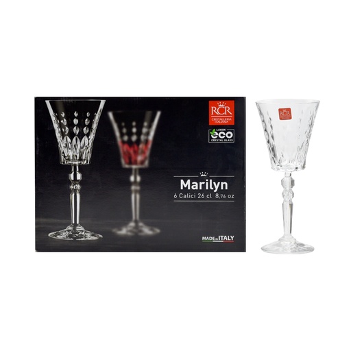 [27279020006] طقم كؤوس  MARILYN