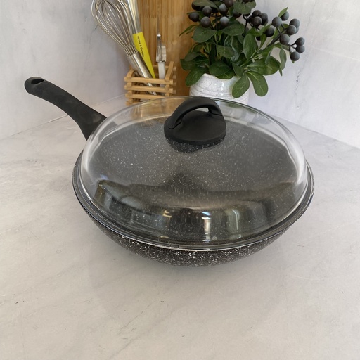[PVIWV2870] Pietra Viva Wok 28Cm Avec Couvercle 