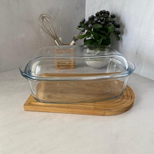 [465A000] Pyrex Cocotte Rectangulaire 4.5L