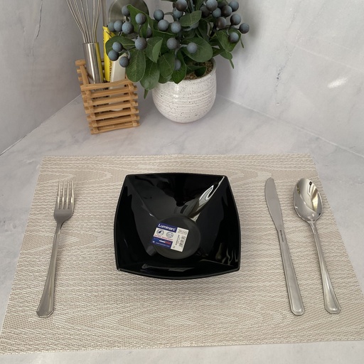 [H5036] Quadrato Noir Bol 16Cm