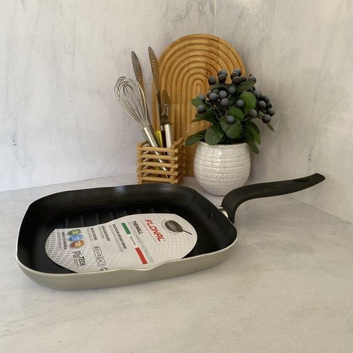 [FTWBS2850] The Wall Poele A Grille 28X28Cm Silver