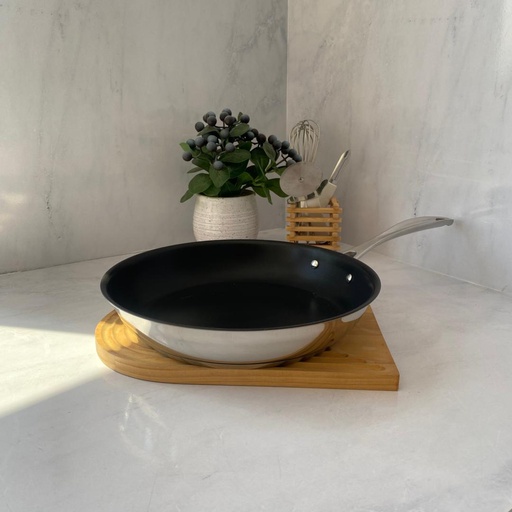 [KSF-2002] Volupto Poele Inox 28X5Cm