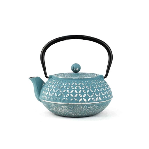 [ETSY-1.0L-G] Theiere En Fonte 1L Bleue