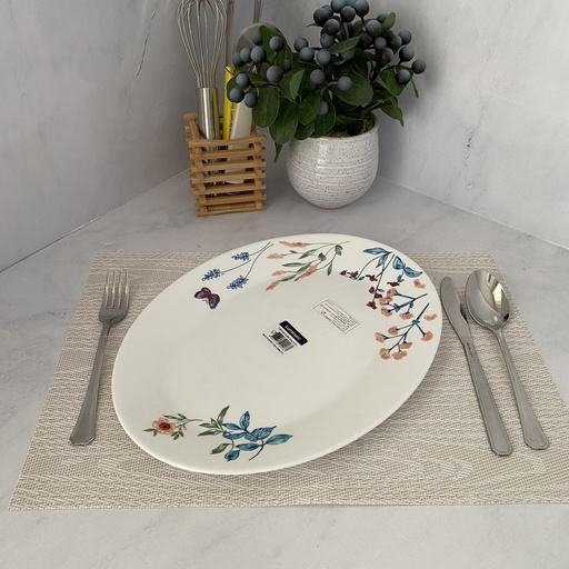 [V0880] Isaure Plat Ovale 33.5CM