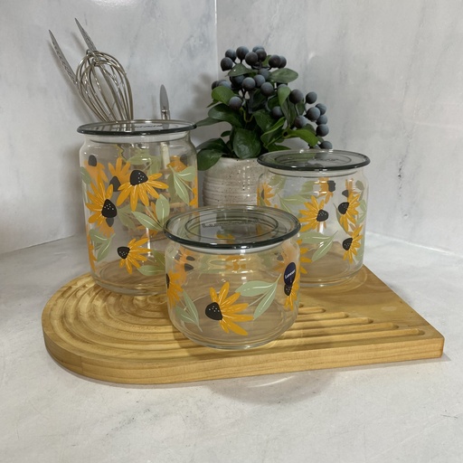 [V0991] Marietta Set De  3 Pot Avec Gr