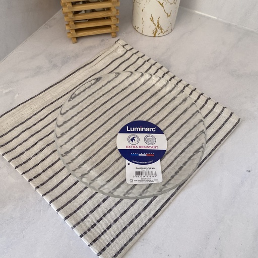 [Q9851] Pampille Clear  Assiette Dessert 19Cm