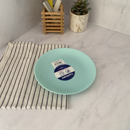 [Q4651]  طبق الحلوى ازرق فيروزي 19سم Pampille 