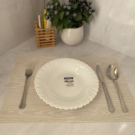[P4239] feston assiette creuse 23 Cm