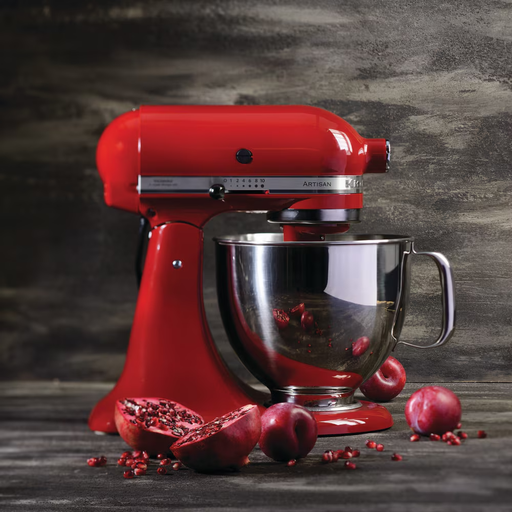 [5KSM125EER] Kitchenaid Petrin Rouge Artisan 4.8L