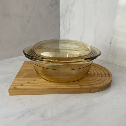 [ASJB2.1RD] Cocotte En Verre 2100 Ml