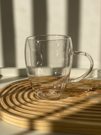 [KFB350] Tasse A Double Paroi Avec Anse 350ml
