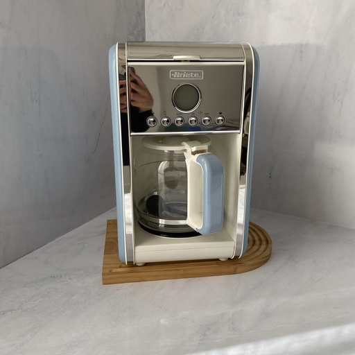 [00M134205AR0] Cafétiere à filtre 2000W, 12 tasses, bleu
