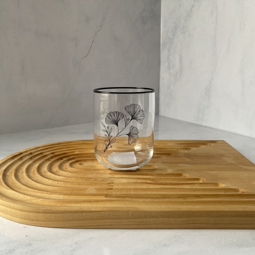 [GNK900] verre court 26 cl gingko