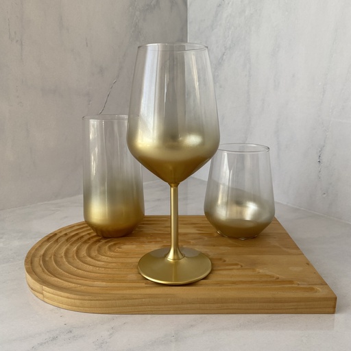 [GLW065/G] Verre A Pied Glow Gold 49 Cl