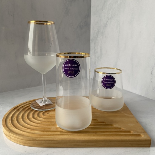 [NSH540] verre haut 54 cl nish gold
