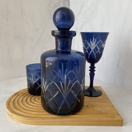 [CMB019/B] carafe 130 cl cambrdige bleu