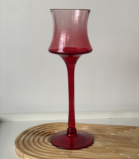 [ST.INC.502.001] Bougeoir Rouge Slim Moyen