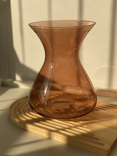 [VA.IBL.001.001] Vase ince belli coloré  15X28cm