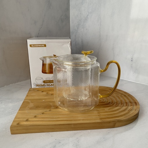 [JJB850] Theiere en verre 850 ml