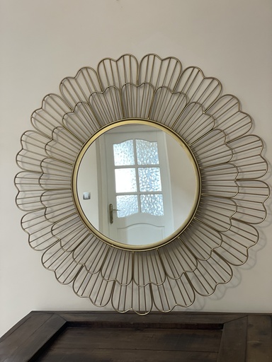 [MHC-10283-B] Miroir 81x2x81 gold