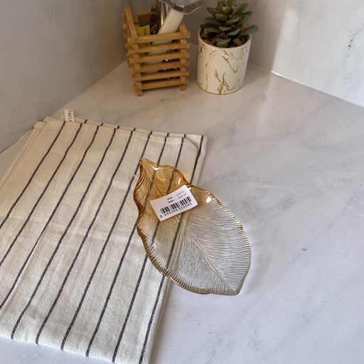 [14056] Nana Leaf Assiette Orange 17Cm