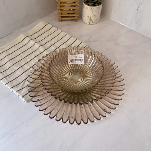 [14247] Piu Assiette Creuse Champagne 21Cm 