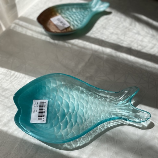 [16616] Fika Assiette Turquoise 25Cm
