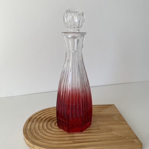 [LN.KIR.011.00.001] 11x33cm linea carafe  rouge