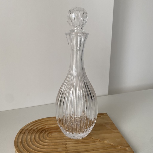 [LN.KDM.012.00.000] Linea Carafe Avec Couvercle En Verre