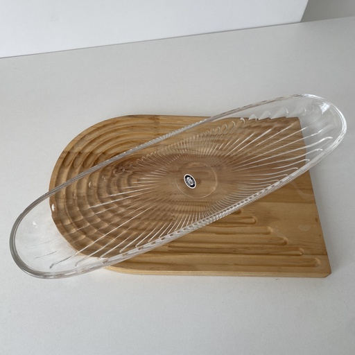 [SN.DMK.001] 41*12 cm damla kayik centre piéce