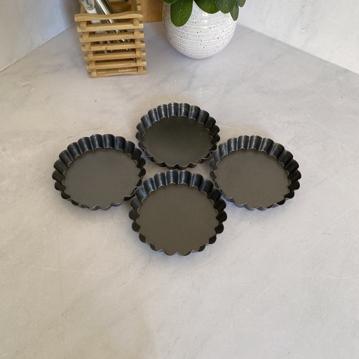 [AMTL04] AGARA Lot de 4 Moules a Tartelettes