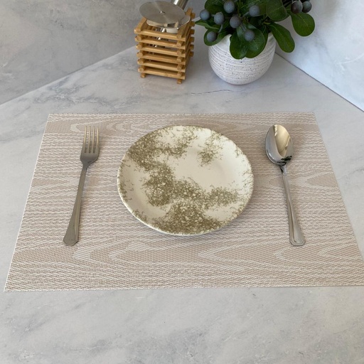 [GBSEO19DUM4538] Assiette A Dessert Beige 19Cm
