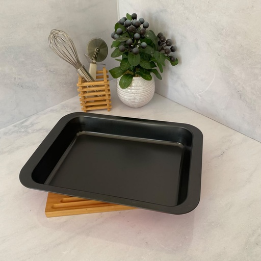 [9966] Plat à four Rouge 30 x 23 cm