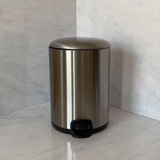 [86426-ZB-002MA] Poubelle A Pedale Inox 5 L